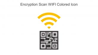 Encryption Scan WIFI Colored Icon In Powerpoint Pptx Png And Editable Eps Format