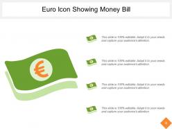 Euro Icons Showing Euro Currency With Arrows