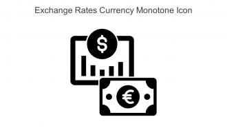 Exchange Rates Currency Monotone Icon In Powerpoint Pptx Png And Editable Eps Format