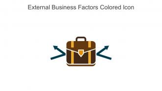 External Business Factors Colored Icon In Powerpoint Pptx Png And Editable Eps Format