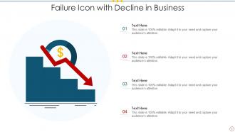 Failure Icon Powerpoint Ppt Template Bundles