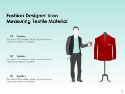 Fashion Icon Measuring Magazine Ecommerce Individual Material Designer