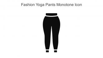 Fashion Yoga Pants Monotone Icon In Powerpoint Pptx Png And Editable Eps Format