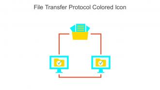 File Transfer Protocol Colored Icon In Powerpoint Pptx Png And Editable Eps Format