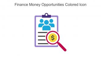 Finance Money Opportunities Colored Icon In Powerpoint Pptx Png And Editable Eps Format