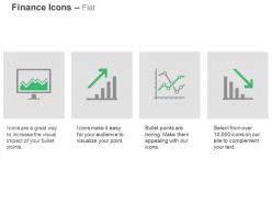 Financial data growth graph statistics decline graph ppt icons graphics