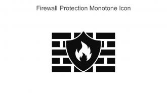 Firewall Protection Monotone Icon In Powerpoint Pptx Png And Editable Eps Format