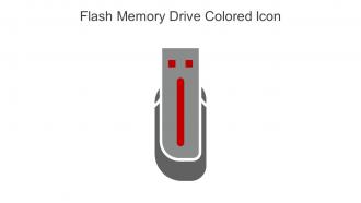 Flash Memory Drive Colored Icon In Powerpoint Pptx Png And Editable Eps Format