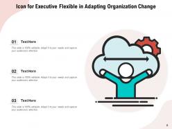Flexible Icon Operational Process Migration Integration Telecommuting Organization