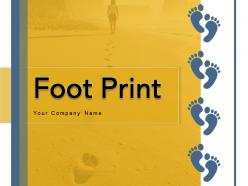 Foot print identification magnifying glass illustrating representing individual