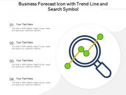 Forecast Icon Business Meteorology Smartphone Revenue Strategy