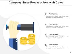 Forecast Icon Business Meteorology Smartphone Revenue Strategy