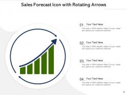Forecast Icon Business Meteorology Smartphone Revenue Strategy