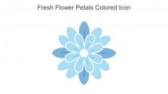 Fresh Flower Petals Colored Icon In Powerpoint Pptx Png And Editable Eps Format