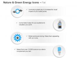 Fuel pump cfl process gear tools ppt icons graphics
