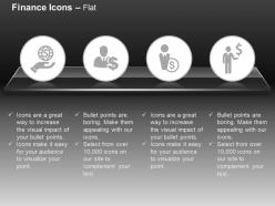 Global dollar banking finance saving ppt icons graphics