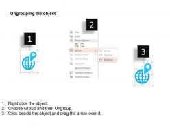 Global location goods delivery services ppt icons graphics