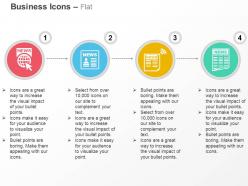 Global news news paper announcement newsletter ppt icons graphics