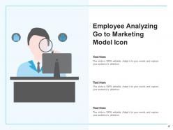 Go To Market Icon Strategies Employee Marketing Analyzing Implementation