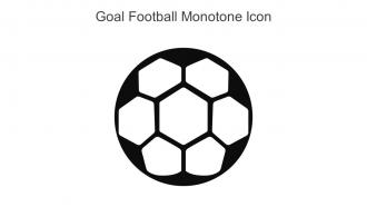 Goal Football Monotone Icon In Powerpoint Pptx Png And Editable Eps Format