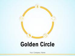 Golden Circle Currency Symbol Business Target Embedded