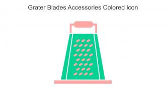 Grater Blades Accessories Colored Icon In Powerpoint Pptx Png And Editable Eps Format