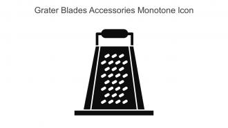 Grater Blades Accessories Monotone Icon In Powerpoint Pptx Png And Editable Eps Format
