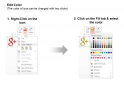Gratipay google plus yelp wordpress ppt icons graphics