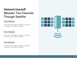 Handoff Agreement Business Happiness Donation Through Satellite