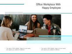 Happy Workplace Profitable Organization Promotion Representing Employees