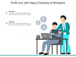 Happy Workplace Profitable Organization Promotion Representing Employees