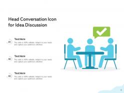 Head Conversation Communication Business Growth Customer Feedback Discussion
