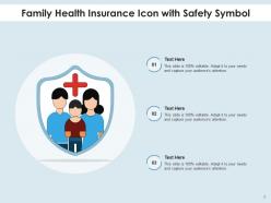 Health Insurance Icon Document Certificate Premium Safety Symbol