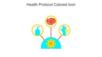 Health Protocol Colored Icon In Powerpoint Pptx Png And Editable Eps Format