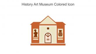 History Art Museum Colored Icon In Powerpoint Pptx Png And Editable Eps Format