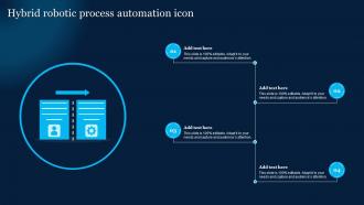 Hybrid Robotic Process Automation Icon