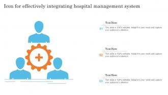 Icon For Effectively Integrating Hospital Management System