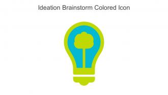 Ideation Brainstorm Colored Icon In Powerpoint Pptx Png And Editable Eps Format
