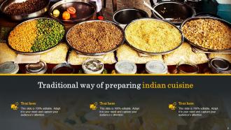 Indian Food Cuisine Powerpoint Ppt Template Bundles