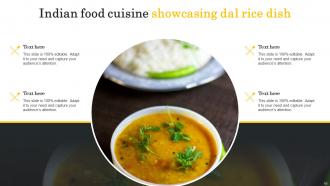 Indian Food Cuisine Powerpoint Ppt Template Bundles