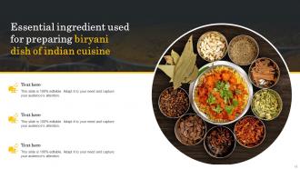 Indian Food Cuisine Powerpoint Ppt Template Bundles