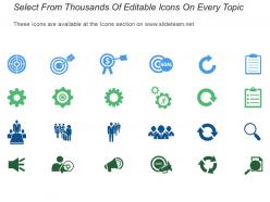 Individual group communication teamwork leadership model with icons