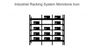Industrial Racking System Monotone Icon In Powerpoint Pptx Png And Editable Eps Format
