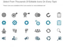 Inventory storage icon with many connections