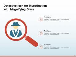 Investigation Magnifying Glass Evidence Research Individual Identifying