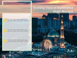 Islam Individual Inscriptions Gathered Lluminated Designs