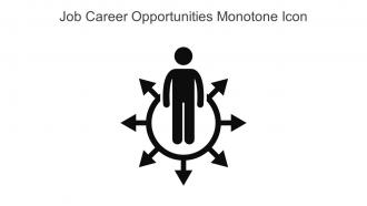 Job Career Opportunities Monotone Icon In Powerpoint Pptx Png And Editable Eps Format