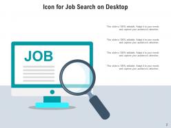 Job Search Individual Employment Application Magnifying Glass Responsibilities