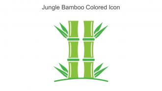 Jungle Bamboo Colored Icon In Powerpoint Pptx Png And Editable Eps Format