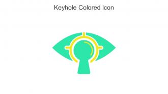 Keyhole Colored Icon In Powerpoint Pptx Png And Editable Eps Format